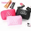 Logo custom 2019 new products wholesale unique Waterproof Custom Multi Colors PU Leather cosmetic bags cases makeup 088