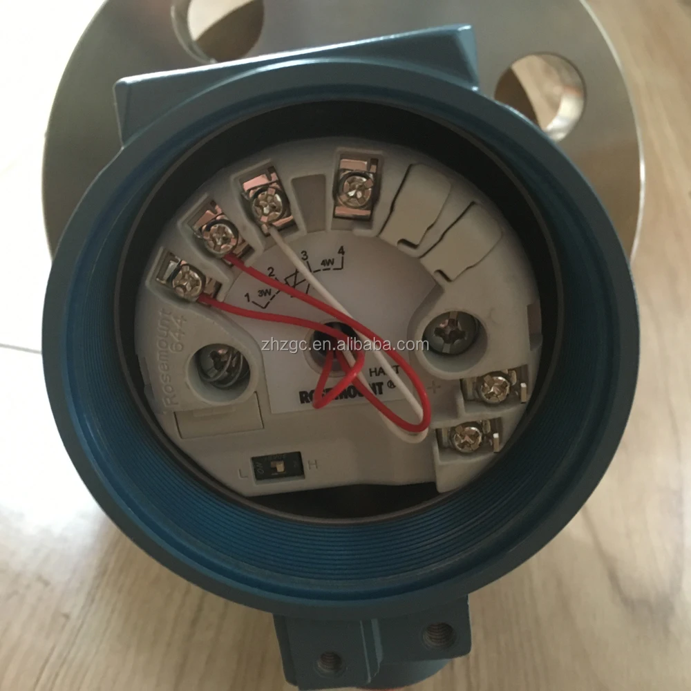 Emerson 644 temperature transmitters with 0065 sensor for 4 to 20ma