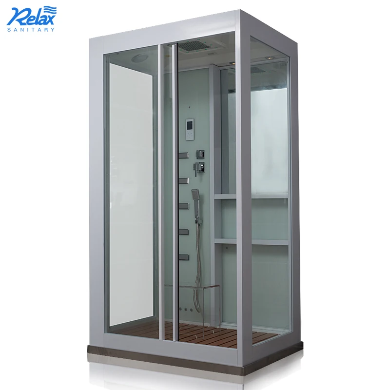 2018 new design and luxury square shower cubicle
