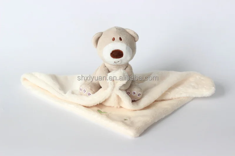 Stuffed Animal Blanket Baby Comforter Plush Bear Baby Blanket For New
