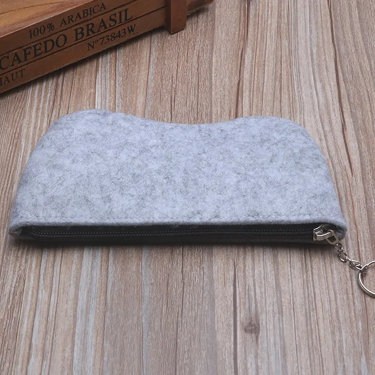 Portable Eyeglasses Pouch Felt Eyewear Case Sunglasses Case Bag Pouch Felt Glasses Case Bag 7421