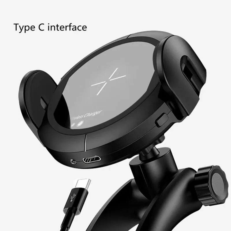 Trending products 2019 new arrival wireless car charger automatic infrared sensor 15W Wireless Charger