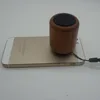 2018 High end cheap Personal design wooden Portable Mini Wireless bluetooth speaker with Sling for travel for mobile phone