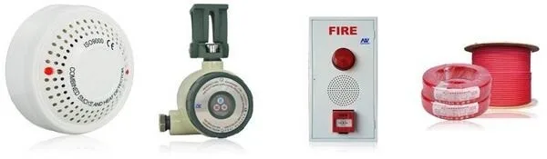 Fire Detector Smoke Alarm Sensor Smoke Detector For Industrial And Civil Buildings