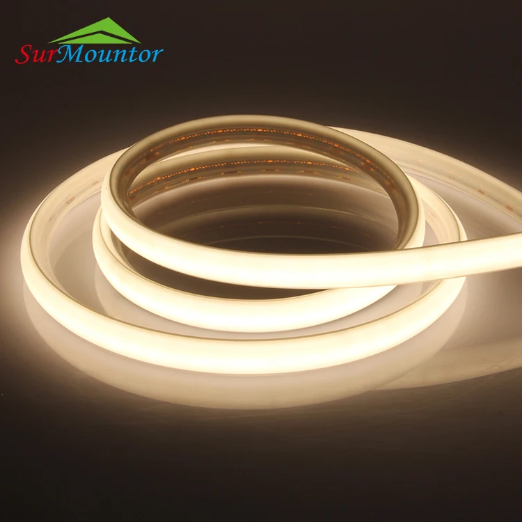 Ultra Thin Wholesale Led Neon Strip Rope Light Waterproof 20M 24V White Flexible Led Neon Tube Smd Strip