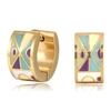 Enamel Gold Nepal Jewelry Wholesale Boho Bohemian Hoop Earring