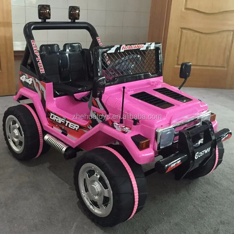 toy pink jeep