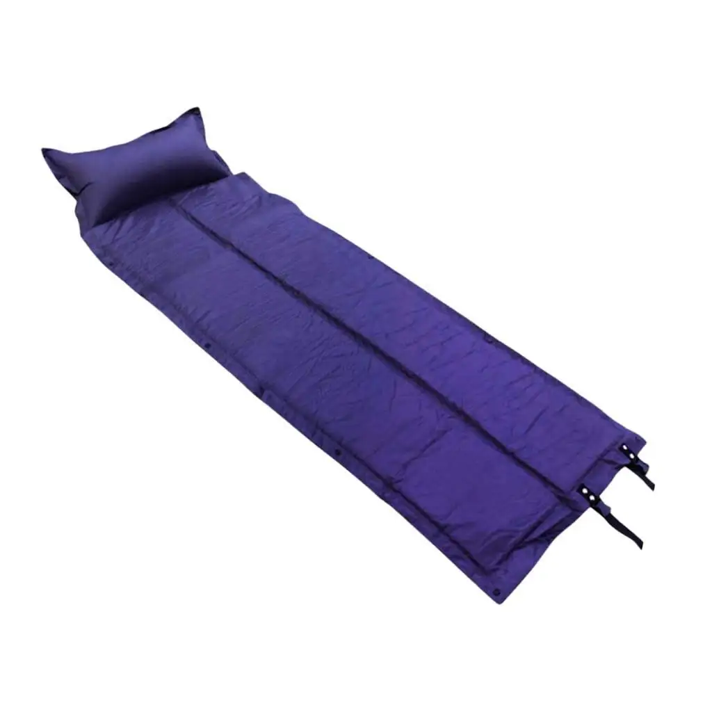 Buy Single Roll Up Self Inflating Camping Mat Sleeping Bag with built ...