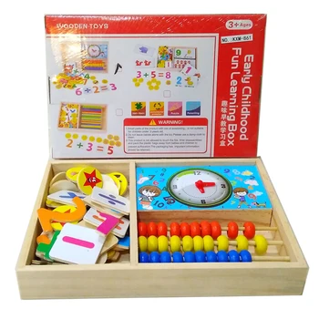 Educational Toy Calculate Math Study Box Wooden Toy For Kids - Buy