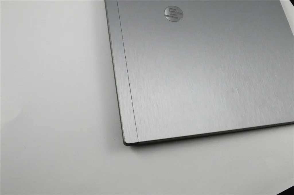 Factory Made Brushed Aluminum Textured Metallic Laptop Skin For 8440p ...