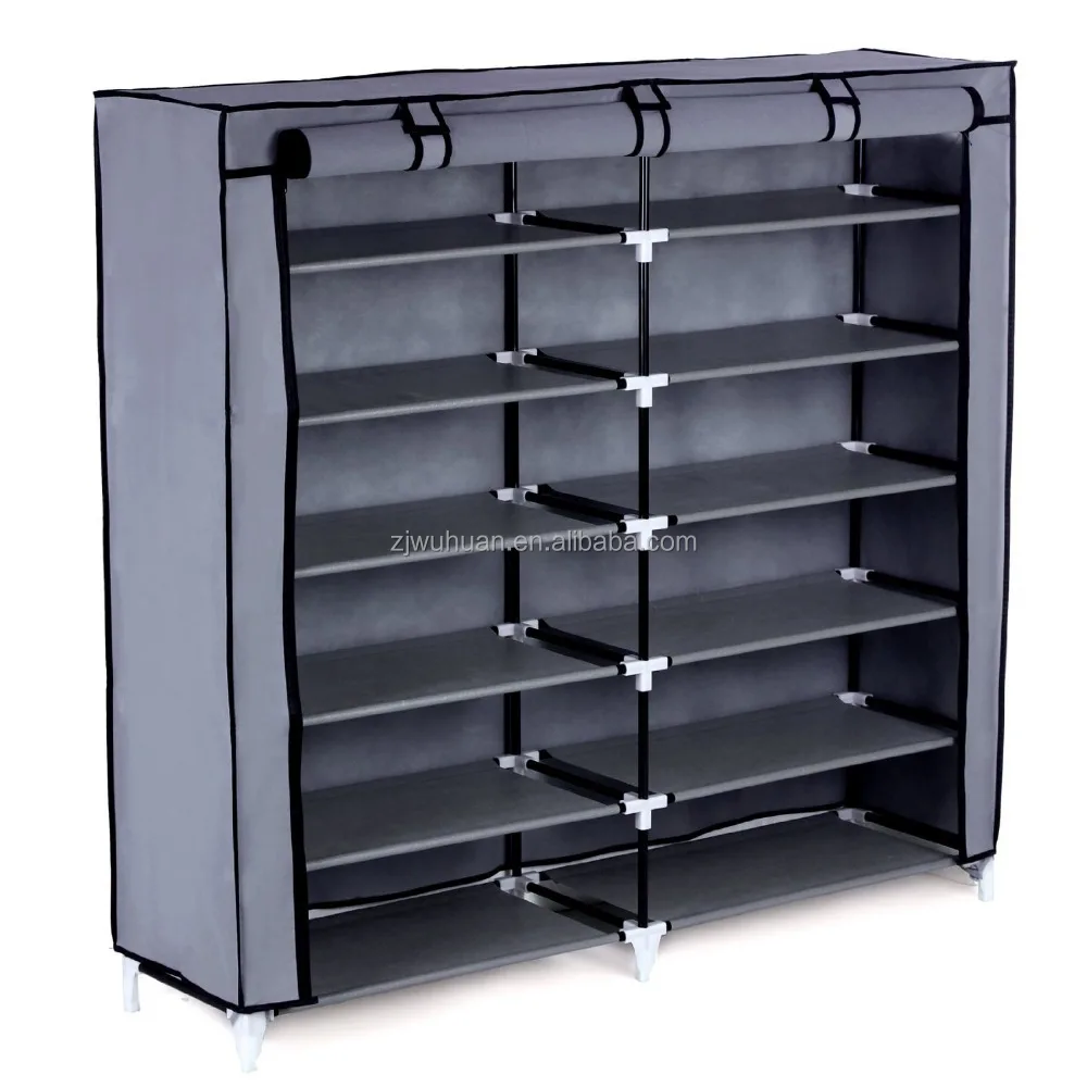 6 Shelves Assemble Black Shoe Storage Cabinet Enclosure Buy Shoe Storage Cabinet Assemble Shoe Rack Cheap Shoe Rack Product On Alibaba Com