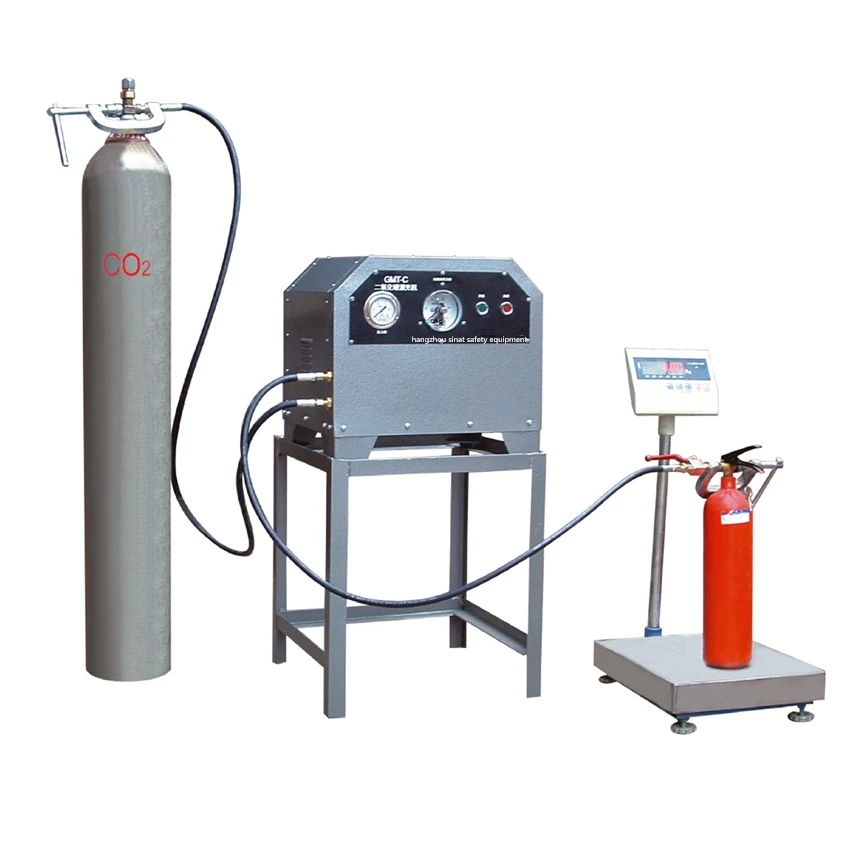 Ce Approved Fire Extinguisher Refilling Equipment Co2 Gas Filling