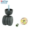 amazon M10 M8 screw ABS plastic furniture sofa bed leg glide caster with cup VT-03.087
