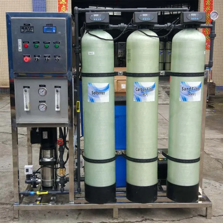 Small Reverse Osmosis  water filter 1500GPD 250 liter ro plant price