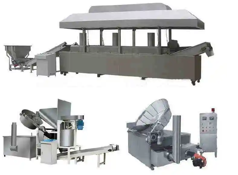 Byrbryd peiriant pelenni ffrio peiriant bygi gyda CE