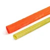 orange Self-closing wrap split cable wrap woven sleeve for wire harness ,cable assemblies
