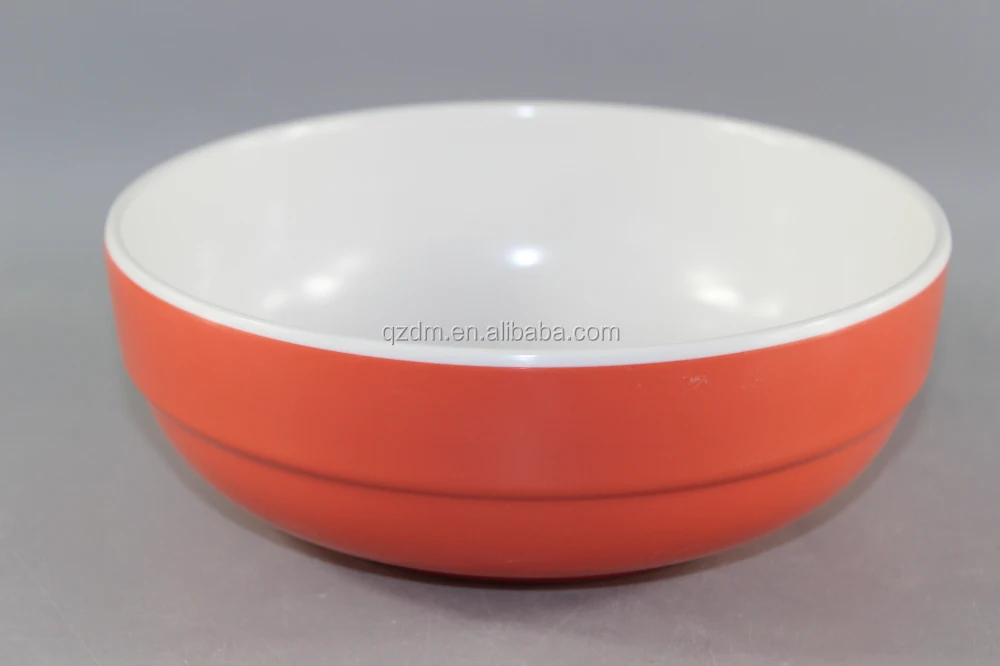 Two-Tone Melamine Noodle Bowl For Japanese