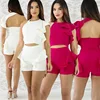 A sale of Sexy Express, explosive lotus leaf Suit Shorts fashion hot sale, multi colored two sets.