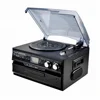 Desonic OEM Retro Turntable record player USB encoding system programable CD MP3 player cassette radio gramophone