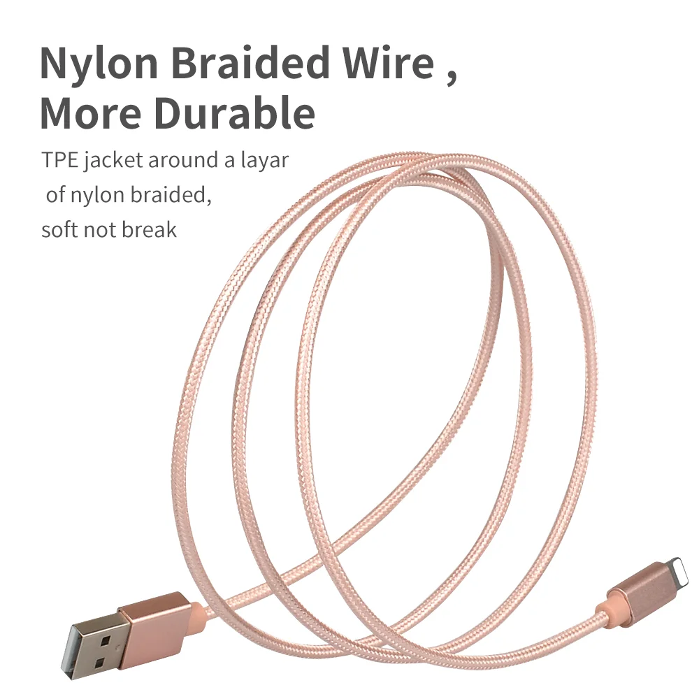 Ce Fc Rohs Usb Cable Bulk Data Only For Apple Iphone 6s Usb Cable For