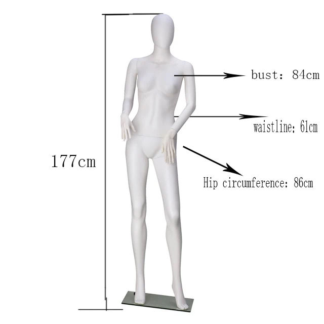 Stand Custom Color Skin White Female Full Body Wholesale Mannequins