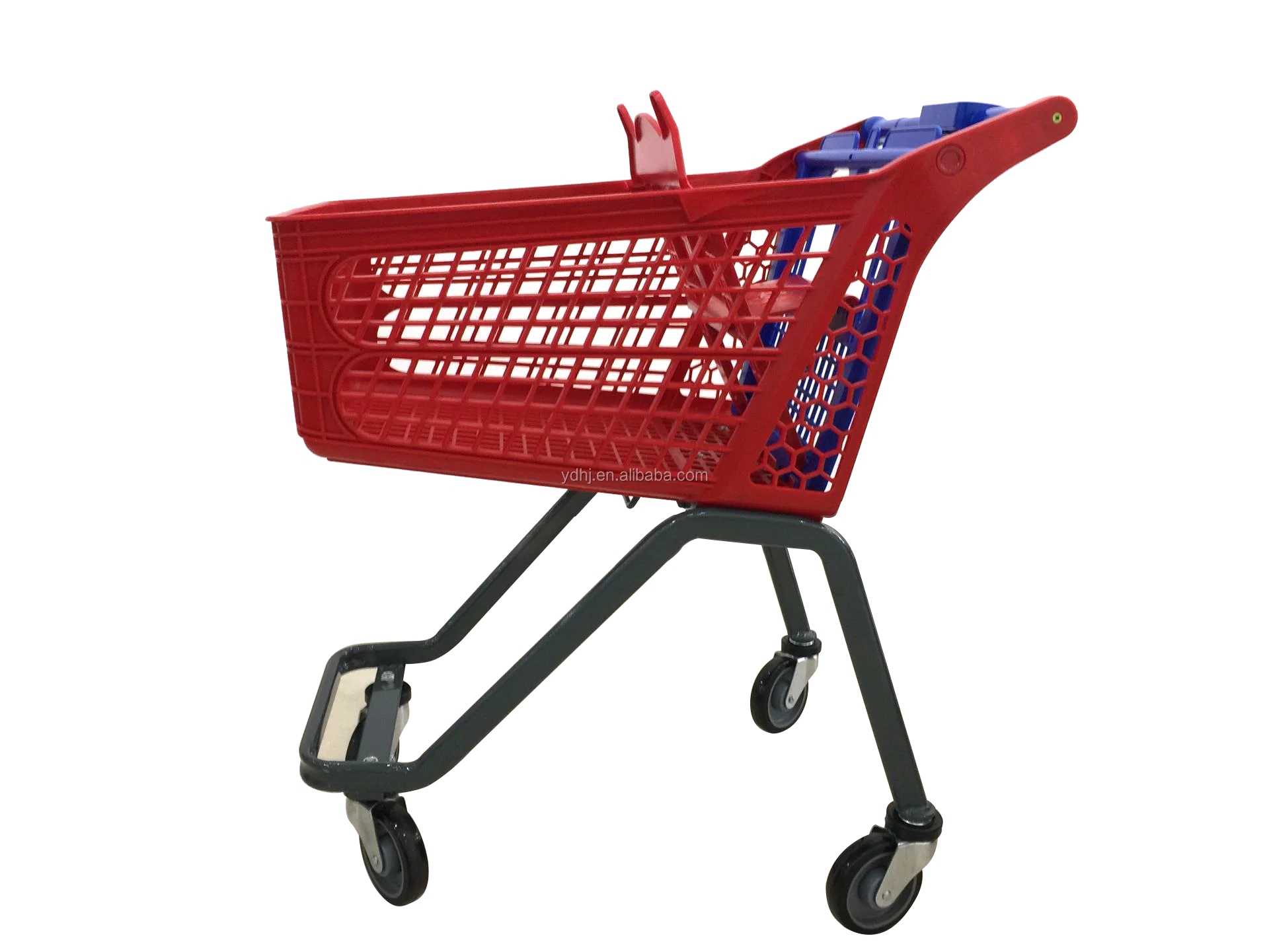 Custom Grocery Best Heavy Duty Plastic Shopping Trolley Cart Buy
