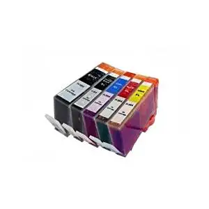 Generic Replacement Ink Cartridges Compatible With HP 564XL BK 564XL PB 564XL C 564XL M 564XL Y(2B+1C+1M+1Y, Pack of 5)