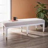 Custom 16 year manufacturer modern style living room bedroom upholstered bench