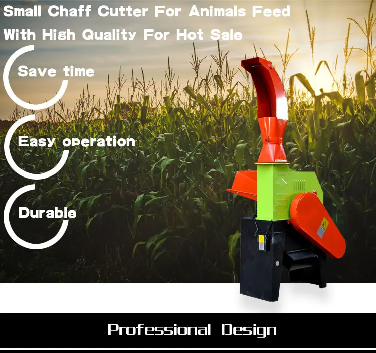 Straw Cutting Machine Cattle Fodder Feed Chaff Grass Cutter Machine