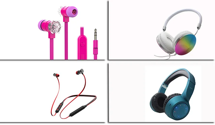 colourful fashion hot sale inear headphone