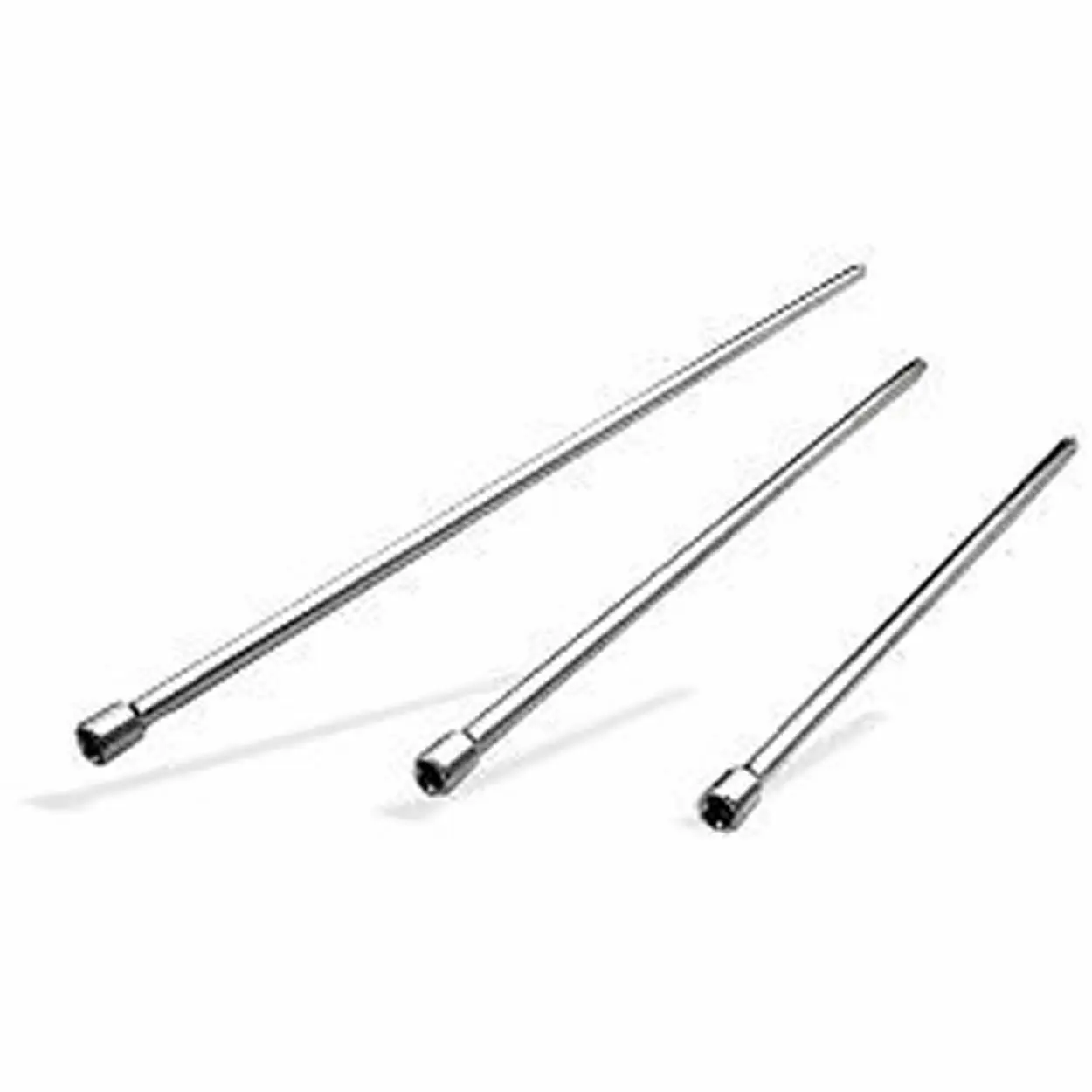 9pc 1/4" & 3/8" & 1/2" Drive Extra Long Extension Bar Set Up Too 24" Long