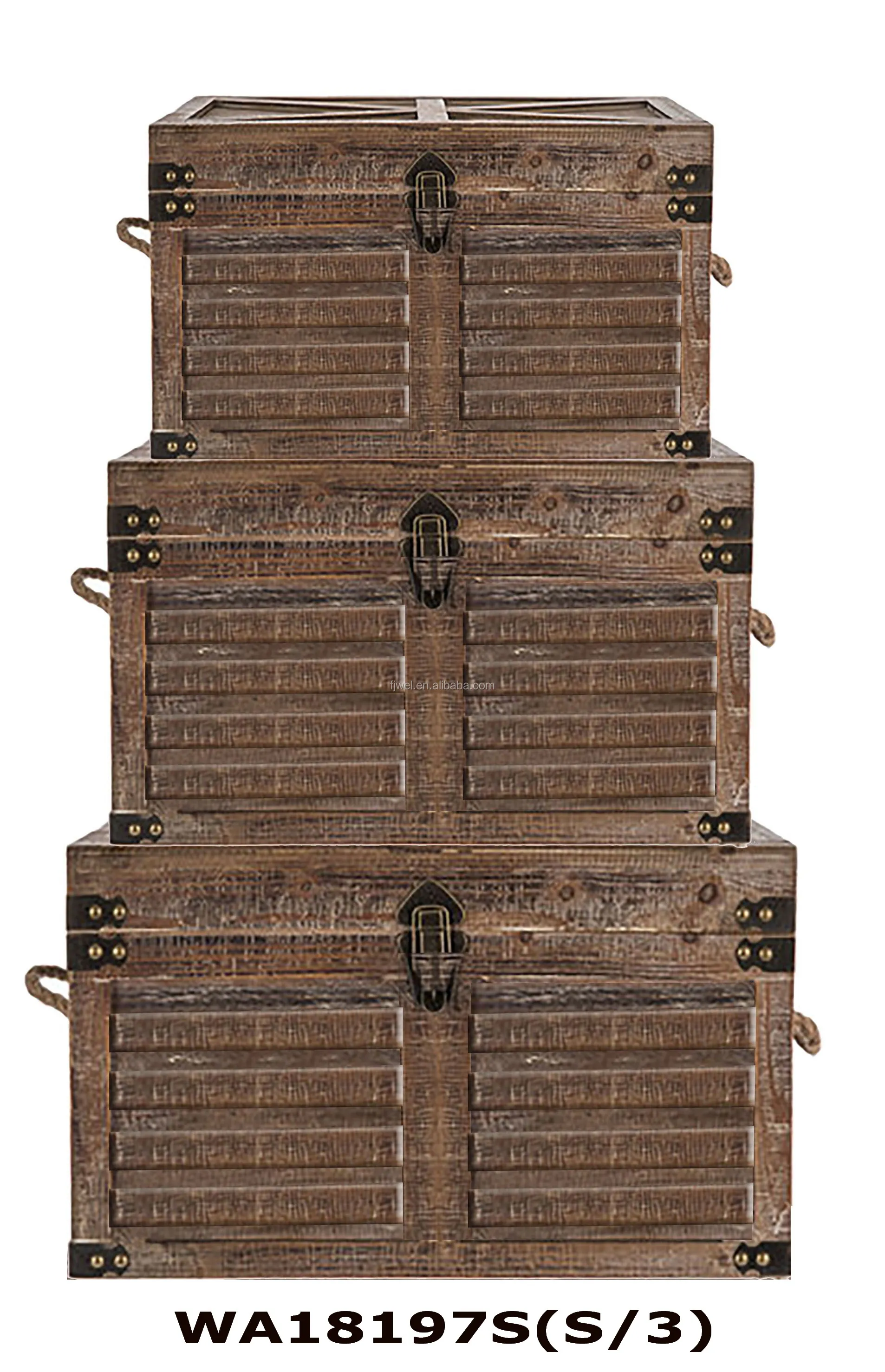 Solid Wood Storage Decorative Trunks Buy Decorative Storage Trunk Set