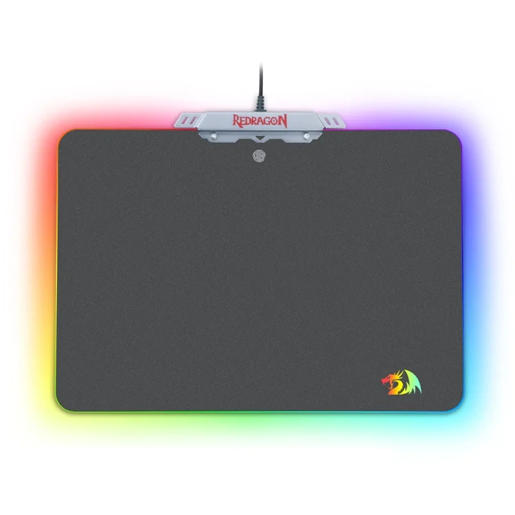 Redragon P008 Kylin Rgb Backlit Mousepad Hard Surface Waterproof ...