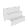 3 Steps Acrylic Display Stand Counter Retail Riser Acrylic Nail Polish Jewellery Plinth