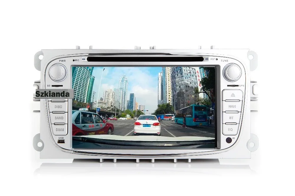 Best Car Multimedia Player Android 9.0 GPS 2 Din car dvd player for FORD Focus S-MAX Mondeo C-MAX Galaxy wifi car radio bluetooth DVR 24