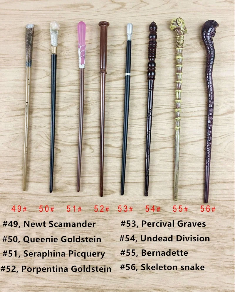 Wholesale 85 Characters Harry Potter Magic Wands Metal Core With ...