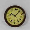 UNIQUE ROHS CE ASTM standard competitive PS bird wall clock