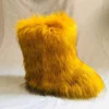 ladies shiny soft faux fur warmly snow boot wholesale indoor outdoor warm winter boots for women