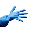 Non-Sterile medical examination long blue vinyl gloves