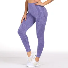 Controle Tummy Seamless Leggings Gin&aacute;stica Do Esporte Das Mulheres de Fitness Yoga Cal&ccedil;as de Cintura Alta Leggings Esportivos Em Execu&ccedil;&atilde;o Esporte Leggings