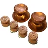 Aluminum Metal 3D Analog Joystick Stick Cap Thumbstick + Bullet Action Button Buttons For PS4 Controller