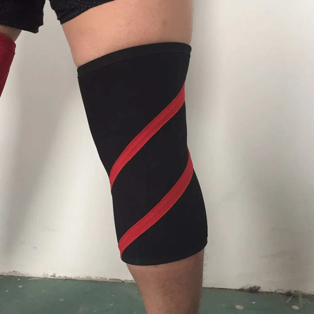 Neoprene Sports Runners Knee Pads And Knee Support Wraps Weightlifting