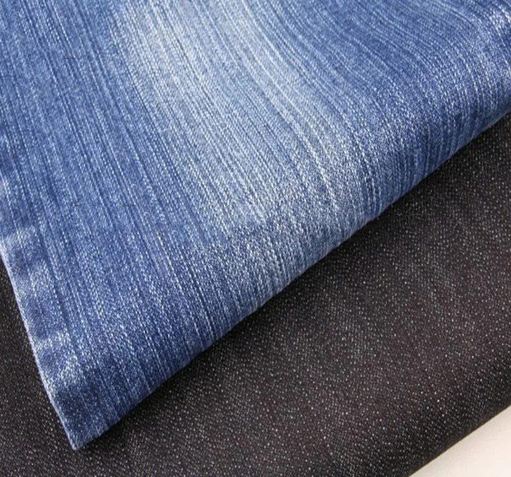 100% Cotton Breathable Slub Stretch Denim Fabric For Jeans - Buy 100 ...