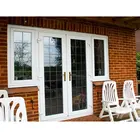 fire rated oval glass double entry doors
