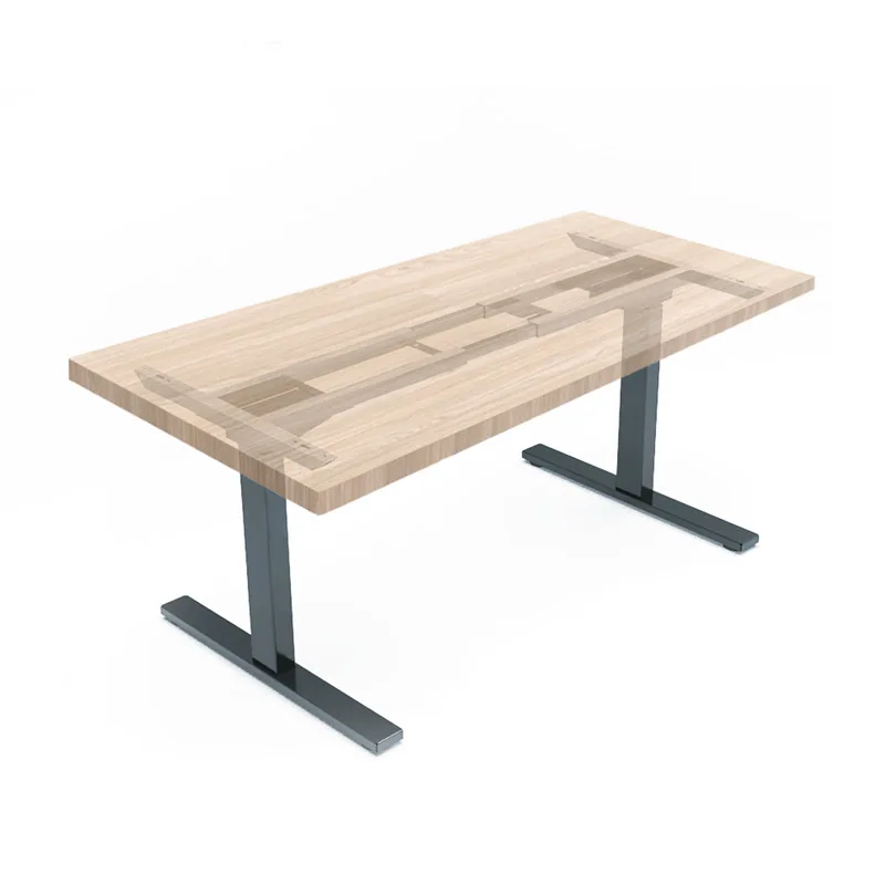 Oslo Height Adjustable Desk Leg With Linear Actuator Control Panel