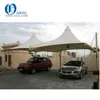 Metal Frame 2 Car Parking Canopy Tent Membrane structure