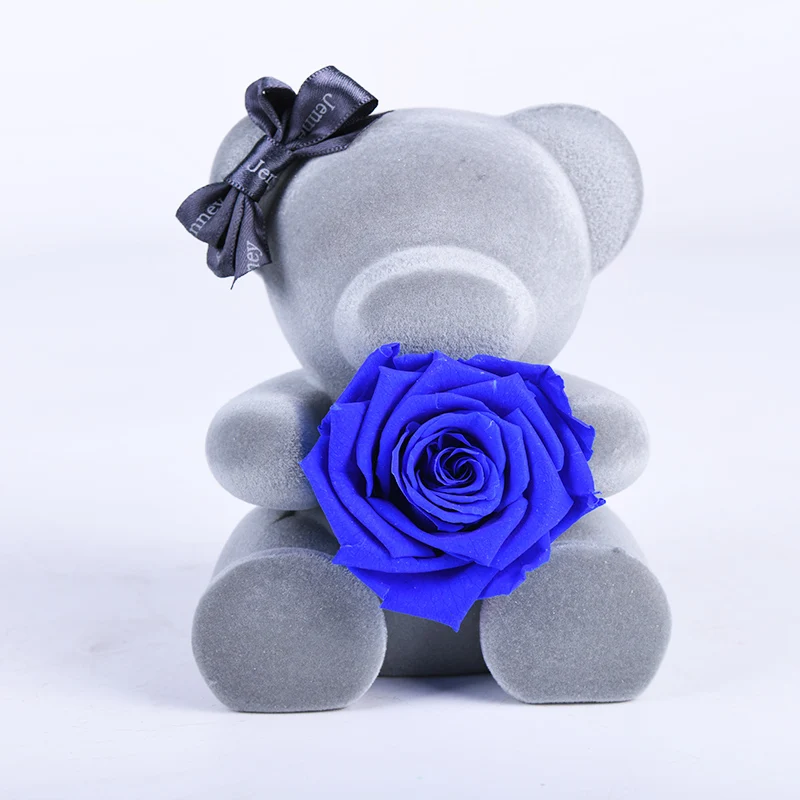 eternal rose teddy bear