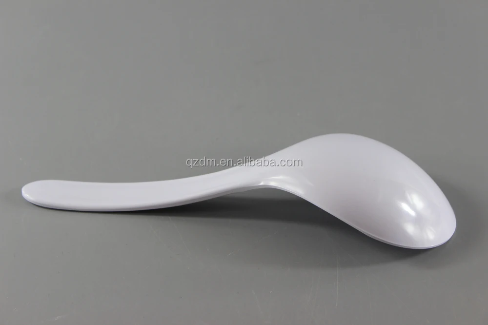 White Melamine Rice Spoon For 2015
