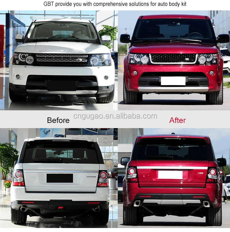 Gbt Car Body Kit Include Pp Material Front/rear Bumper Grille/airinlet