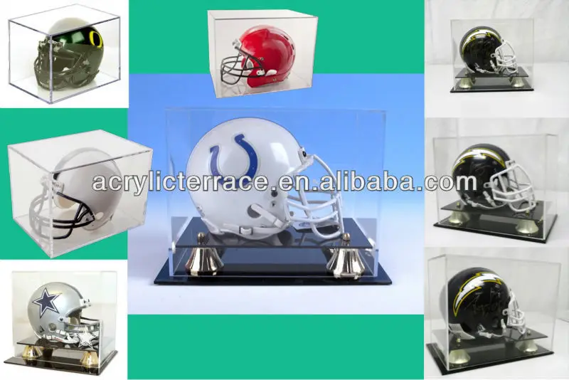 Vanjin Mini football helmet display 1626